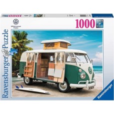 1000 pc Ravensburger Puzzle - Volkswagen T1 Camper Van